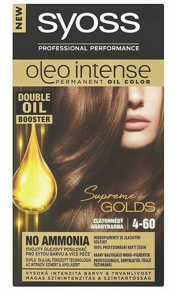 Syoss Oleo Intense 4-60 Zlatohnědá barva na vlasy 50ml porovnat ceny