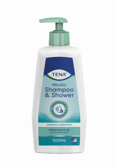TENA Sprchový gel a šampon 500ml porovnat ceny