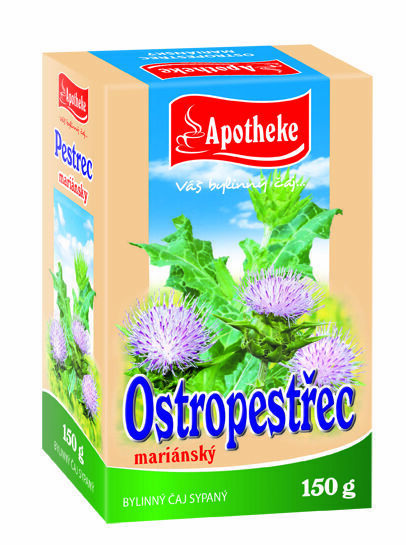 Apotheke Ostropestřec mariánský plod sypaný 150g porovnat ceny