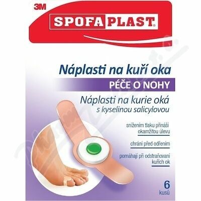 3M Spofaplast 183 Náplasti na kuří oka 70x12mm 6ks porovnat ceny