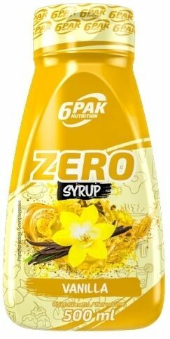 6Pak Nutrition Zero Syrup vanilka 500ml porovnat ceny