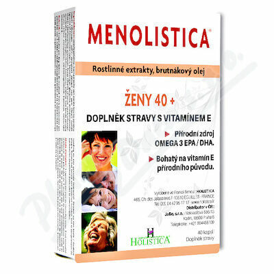 HOLISTICA Menolistica Women 40 kapslí porovnat ceny