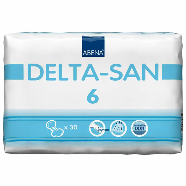 ABENA Delta san 6 vložné pleny 30 kusů porovnat ceny