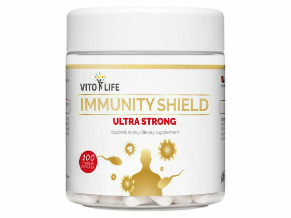 VITO LIFE  Immunity Shield Ultra Strong (silný produkt na imunitu) 100 tobolek porovnat ceny