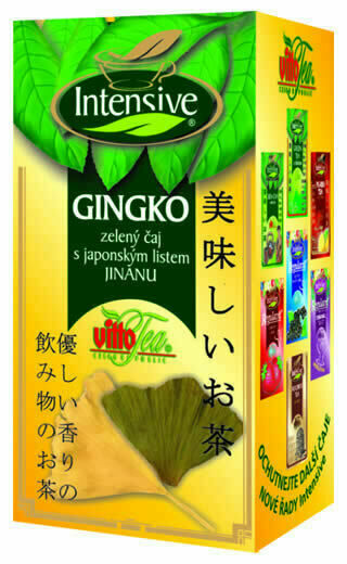 Vitto Tea  VITTO Intensive Gingko zelený čaj n.s.20x1.5g porovnat ceny