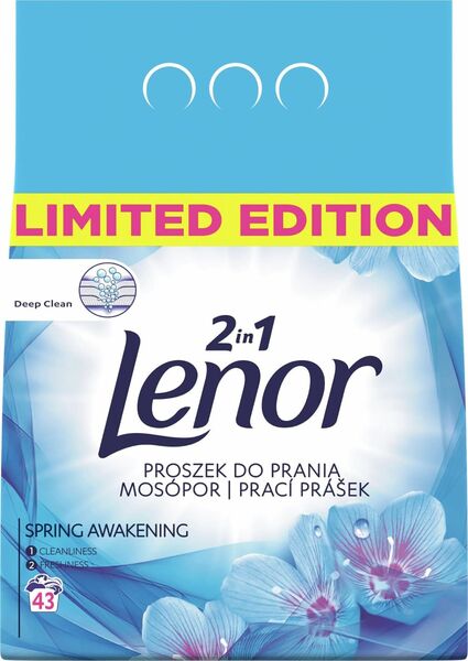 Lenor 2v1 prací prášek, Spring Awakening (43 pracích dávek), 2,795kg porovnat ceny