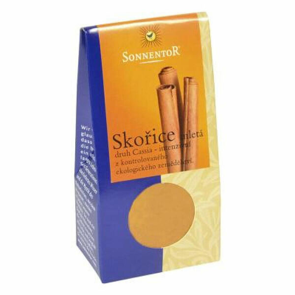 SONNENTOR Cassia skořice mletá BIO 40 g porovnat ceny