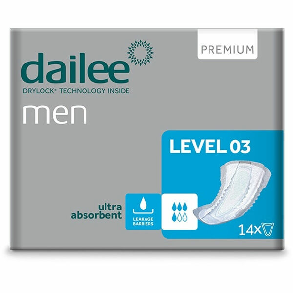 DAILEE Men Premium Level 3 inkontinenční vložky 14 ks porovnat ceny