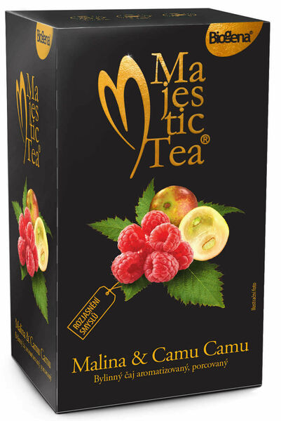 Biogena  Čaj Majestic Tea Malina & Camu Camu 20x2.5g porovnat ceny