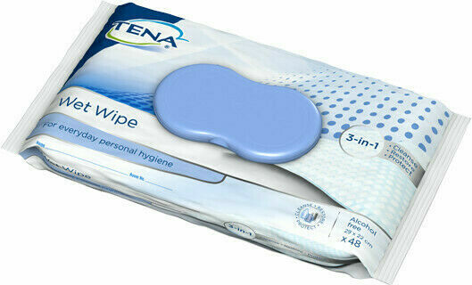 TENA Wet Wipe - vlhčené utěrky 3v1 48ks porovnat ceny