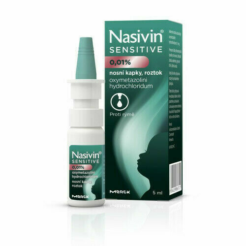 NASIVIN SENSITIVE 0,01 % 0,1MG/ML nosní podání GTT SOL 1X5ML porovnat ceny