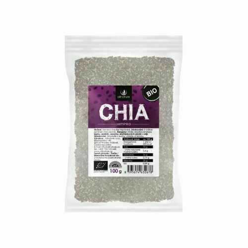 Allnature Chia semínka BIO 100g porovnat ceny