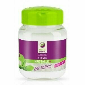 Stevia Natusweet Kristalle+ 10:1 250g sladidlo porovnat ceny