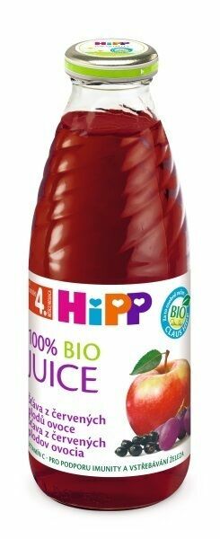 HIPP ŠŤÁVA BIO z červených plodů 500ml porovnat ceny