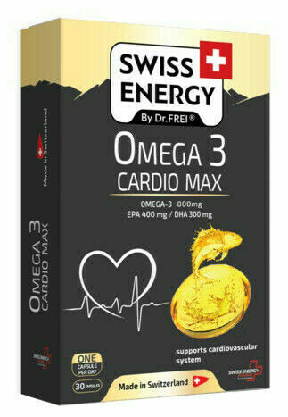 Swiss Energy Omega 3 cardio Max 30ks porovnat ceny