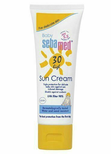 Sebamed SPF 30 dětský opalovací krém 75ml porovnat ceny