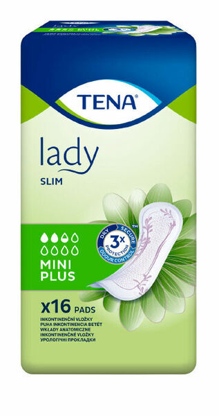 Inkontinenční vložky TENA Lady Slim Mini Plus 16 ks porovnat ceny