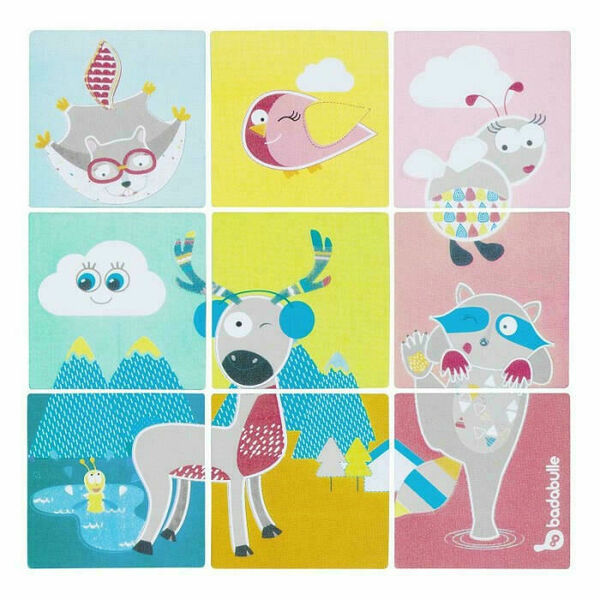 Badabulle Bath Puzzle 9ks porovnat ceny