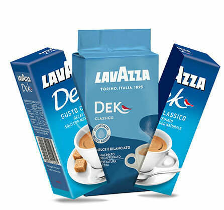 Lavazza Dek bez kofeinu mletá 250g porovnat ceny