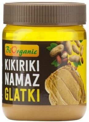 BIORGANIC Krém arašídový jemný BIO 340g porovnat ceny