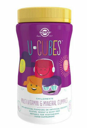 Solgar U-Cubes – dětský, vitamínový gumídci 60ks porovnat ceny