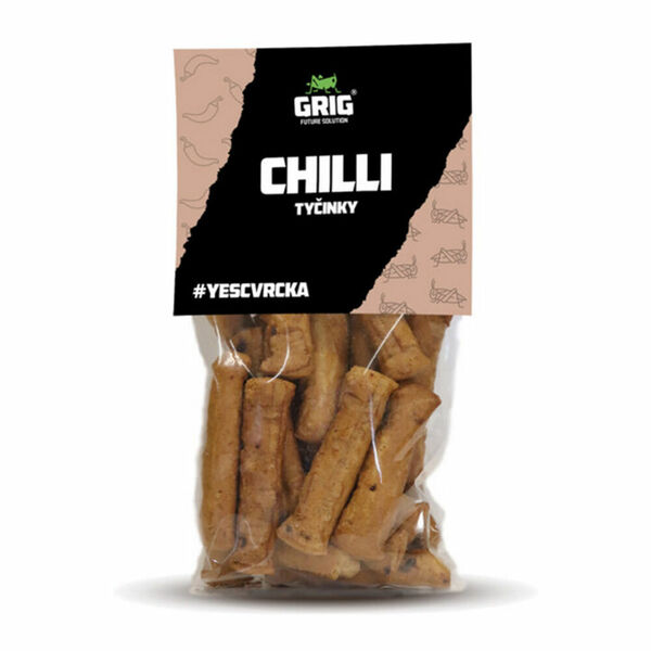 GRIG Cvrččí tyčinky chilli 100 g porovnat ceny