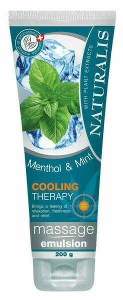 Naturalis masážní emulze Menthol a Máta 200ml porovnat ceny