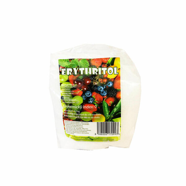 NAJTELO Erythritol alkoholový cukr 500 g porovnat ceny