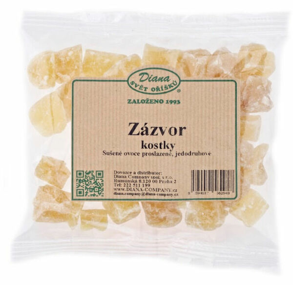 Diana Company Zázvor kostky vakuum 1kg porovnat ceny