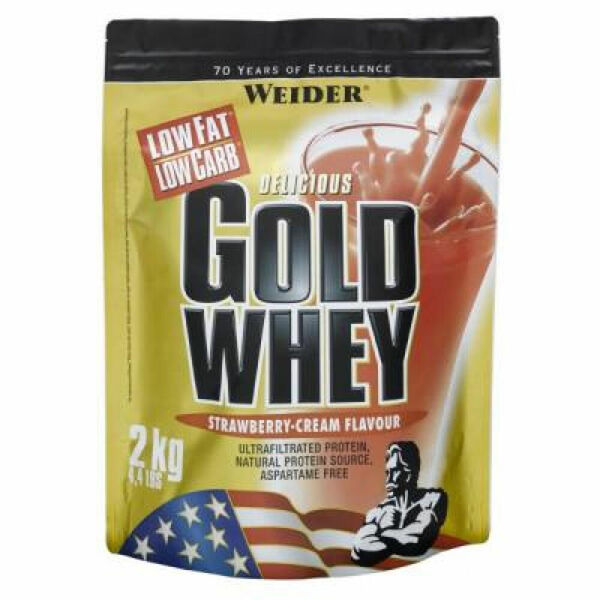 Gold Whey, syrovátkový protein, Weider, 2000 g - Vanilka porovnat ceny