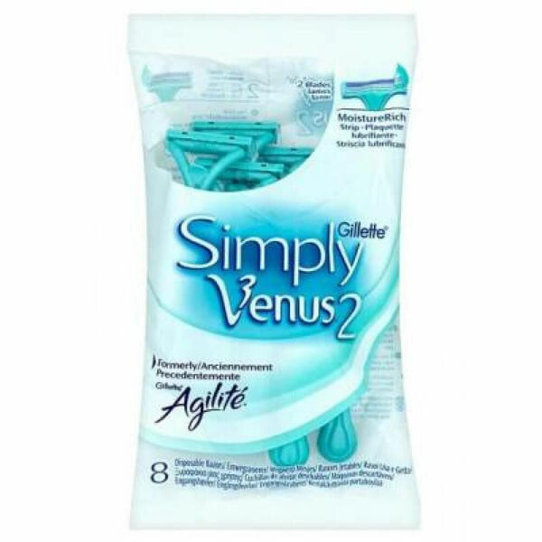 GILLETTE Simply Venus2 holítko 8 ks porovnat ceny