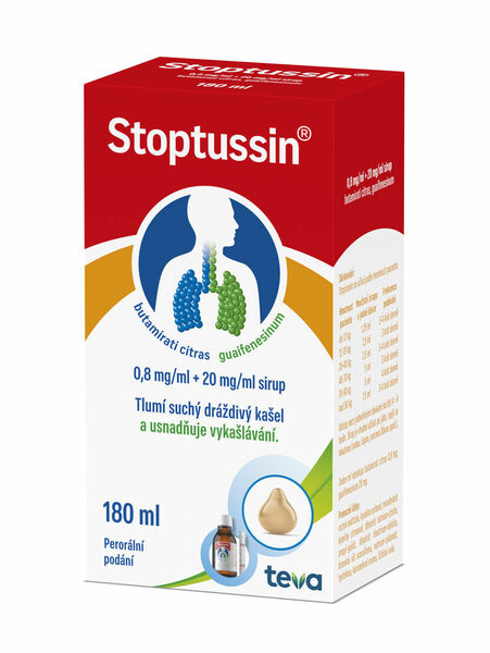 Stoptussin sirup 180ml porovnat ceny