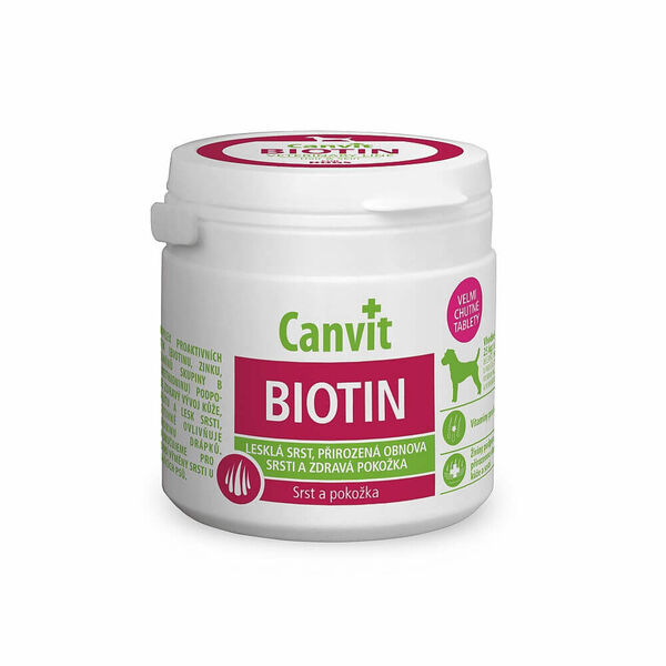 CANVIT Biotin pro psy 100 g ochucené porovnat ceny