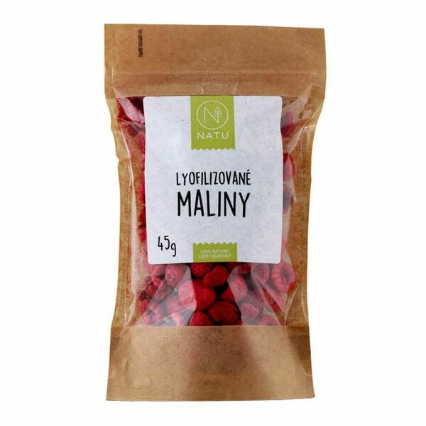 NATU Lyofilizované maliny 45 g porovnat ceny