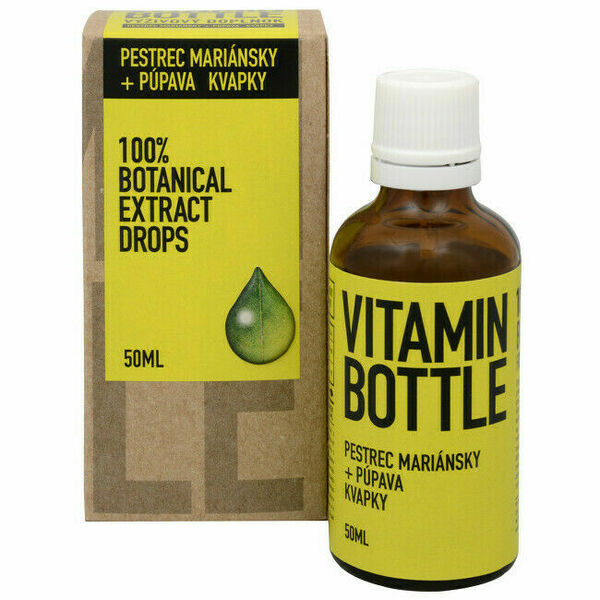 Vitamin Bottle  Vitamin-Bottle Ostropestřec mariánský + pampeliška 50ml porovnat ceny