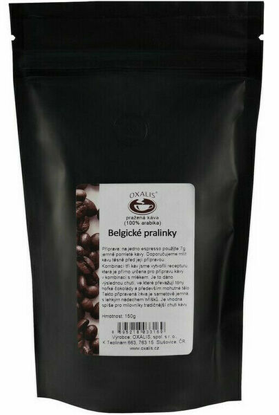 Oxalis Belgické pralinky bez kofeinu 150g porovnat ceny