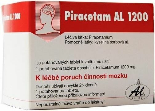 Piracetam AL 1200 perorální tablety film 30x1200mg porovnat ceny