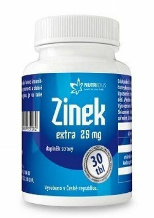 Nutricius Zinek EXTRA 25mg 30 tablet porovnat ceny
