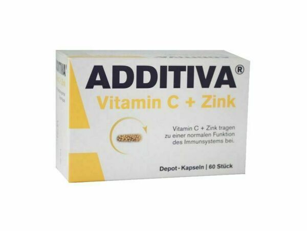 Additiva Vitamin C + zinek 60 kapslí porovnat ceny