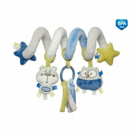 Canpol babies Plyšová spirála do kočárku PASTEL FRIENDS šedá porovnat ceny