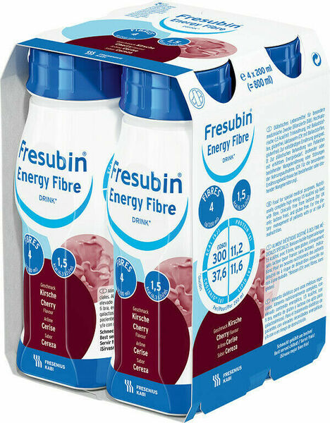 Fresubin energy fibre perorální roztok 4x200ml Višeň porovnat ceny