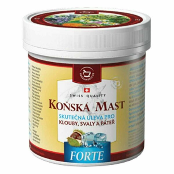 Koňská mast forte chladivá 250 ml porovnat ceny