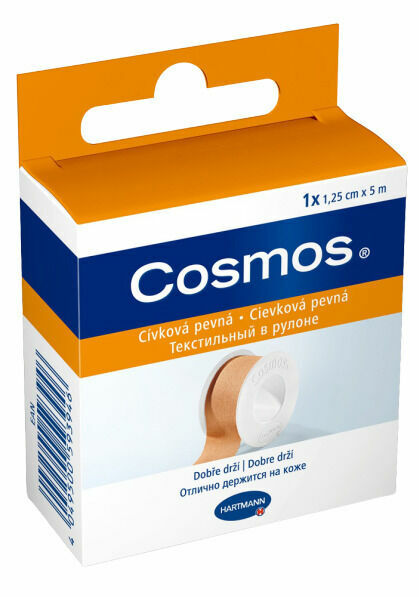 COSMOS Náplast cívková pevná 1.25cmx5m/1ks porovnat ceny