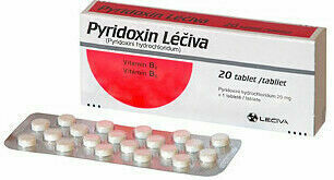 Pyridoxin Léčiva 20mg 20 tablet porovnat ceny