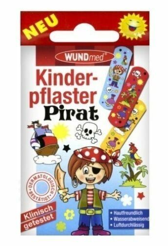Náplast WUNDmed dětská BOYS-Piráti 10ks porovnat ceny