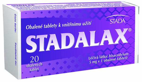 Stadalax perorální tablety potažené 20x5mg porovnat ceny