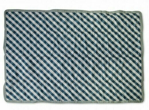 Little unicorn  Hrací deka outdoorová 150x210cm Navy Gingham porovnat ceny