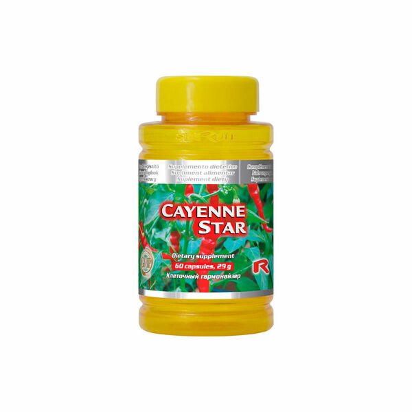 STARLIFE Cayenne Star 60 kapslí porovnat ceny