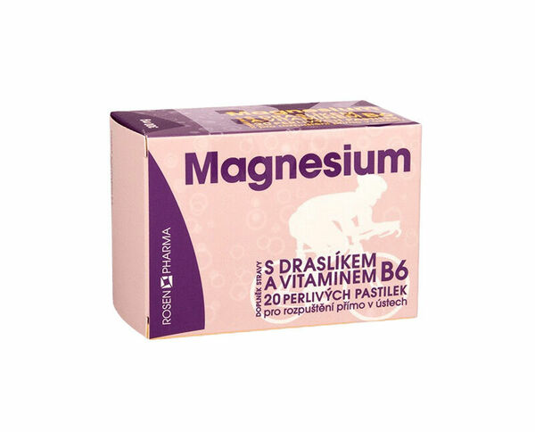 Rosen Magnesium 300mg perlivé pastilky 20ks porovnat ceny