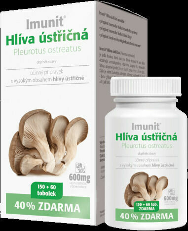 Imunit Hlíva ústřičná 150+60 tobolek porovnat ceny